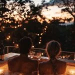 Том 2 (Совершенствование Бессмертного): Глава 36 Пара наслаждается вечером в джакузи на закате