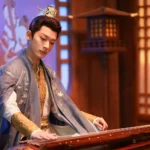 Искусственный интеллект создает сцену с музыкантом в традиционной одежде