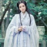 Глава 47. Горечь одиночества Искусственно созданный портрет женщины в традиционной одежде на фоне природы