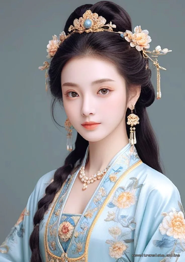 AI-сгенерированное изображение женщины в традиционном костюме