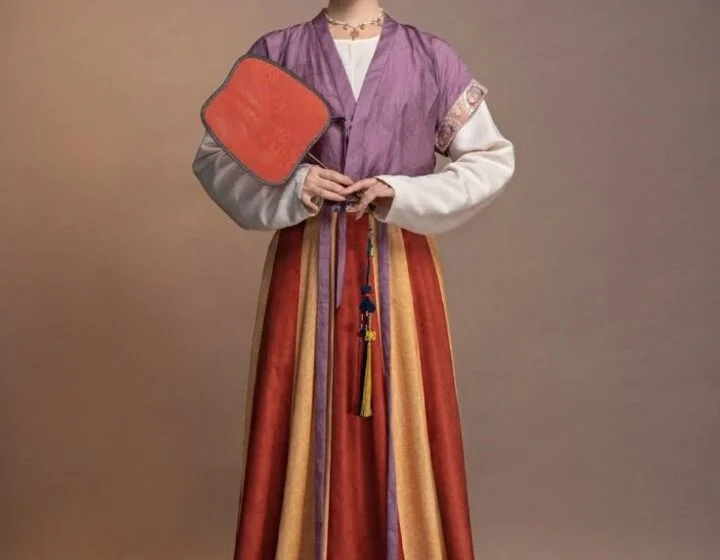 Искусственный интеллект создал изображение женщины в традиционной одежде