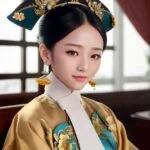 Искусственный интеллект создал портрет женщины в традиционном азиатском костюме