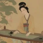 ЧУ ЧЖАО – ТОМ 1: СКВОЗЬ ДИКИЕ ЗЕМЛИ; ГЛАВА 17.1 – ЗЛОКЛЮЧЕНИЕ Искусственный интеллект создает традиционное искусство с женщиной в кимоно