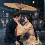 Глава сорок первая: Второй скандал в моей жизни (часть 1) Сцена из исторической драмы под дождем с зонтом