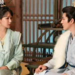 Глава 35: Откуда же взялся такой человек? Сцена из исторической драмы с двумя персонажами в традиционных костюмах