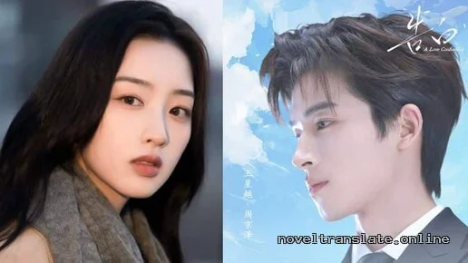 Две AI-генерированные фигуры на фоне природы и неба