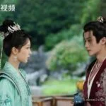 Два персонажа в традиционных костюмах в саду, ai-generated-x2jh1p